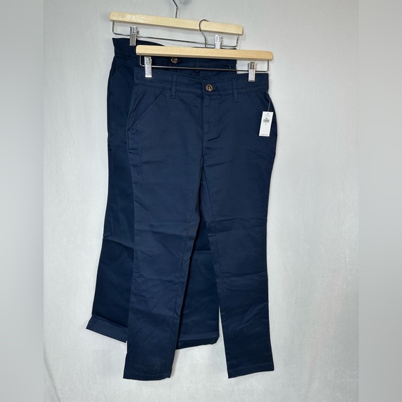 Old Navy Other - Old Navy - Skinny School Uniform Pants for Girls - Navy - 14 - NWT (2 pair)